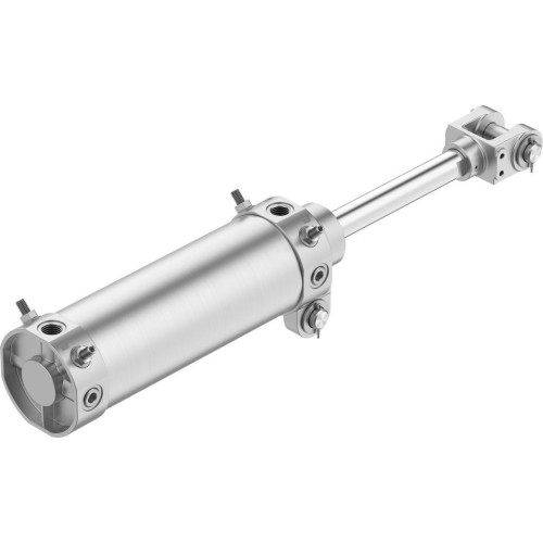 Пневмоцилиндр 80x150 мм на шарнирах Festo DW-80-150-Y 557908 круглый двустороннего действия