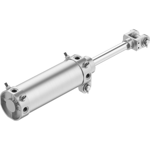 Пневмоцилиндр 80x150 мм на шарнирах Festo DW-80-150-Y-AB-G 565807 круглый двустороннего действия
