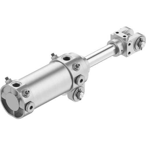 Пневмоцилиндр 50x75 мм на шарнирах Festo DWA-50-75-Y 549544 круглый двустороннего действия