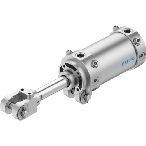 Пневмоцилиндр 63x75 мм на шарнирах Festo DWA-63-75-Y 549564 круглый двустороннего действия
