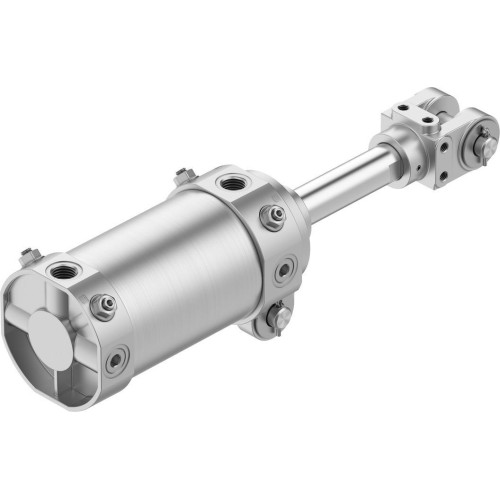 Пневмоцилиндр 63x75 мм на шарнирах Festo DWA-63-75-Y 549564 круглый двустороннего действия