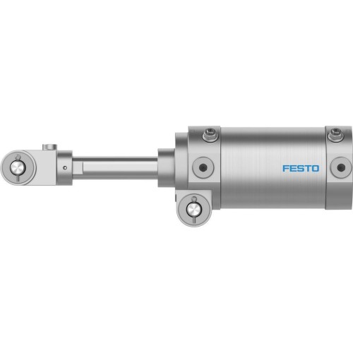 Пневмоцилиндр 63x75 мм на шарнирах Festo DWA-63-75-Y-A-G 565747 круглый двустороннего действия