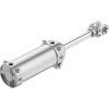Пневмоцилиндр 63x100 мм на шарнирах Festo DWA-63-100-Y-A 549570 круглый двустороннего действия