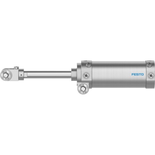 Пневмоцилиндр 63x на шарнирах Festo DWA-63-Y 555716 круглый двустороннего действия