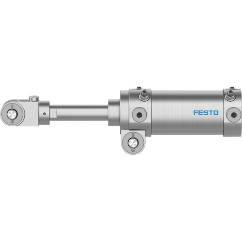 Пневмоцилиндр 50x75 мм на шарнирах Festo DWB-50-75-Y-AB-G 565763 круглый двустороннего действия