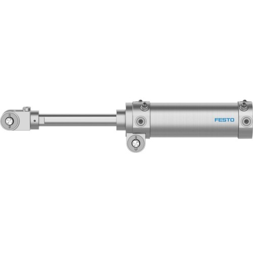 Пневмоцилиндр 50x на шарнирах Festo DWB-50-Y 555713 круглый двустороннего действия