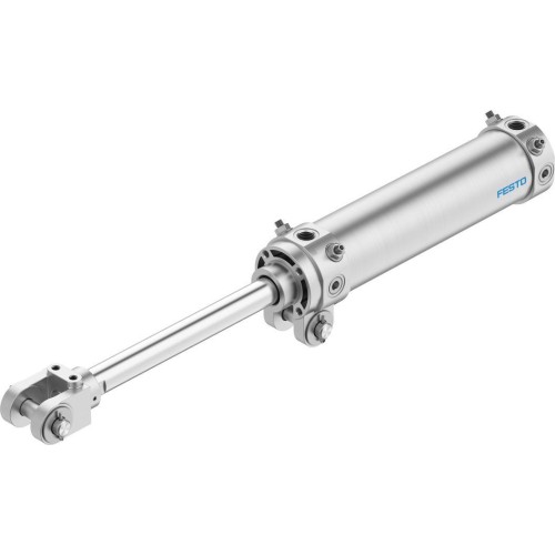 Пневмоцилиндр 50x150 мм на шарнирах Festo DWB-50-150-Y 549557 круглый двустороннего действия