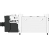 Распределитель электромагнитный 5/2 Festo VUVG-L10-M52-MT-M5-1R8L