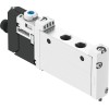 Распределитель электромагнитный 5/2 Festo VUVG-L10-M52-MT-M7-1R8L