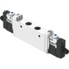 Распределитель электромагнитный 5/3 Н.З. Festo VUVG-L14-P53C-T-G18-1R8L
