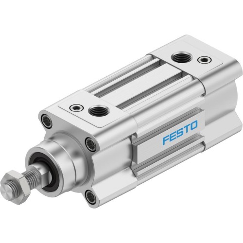 Пневмоцилиндр 40x20 мм Festo DSBC-40-20-D3-PPVA-N3 двуст. действия, ISO 15552