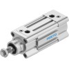 Пневмоцилиндр 40x25 мм Festo DSBC-40-25-D3-PPVA-N3 двуст. действия, ISO 15552