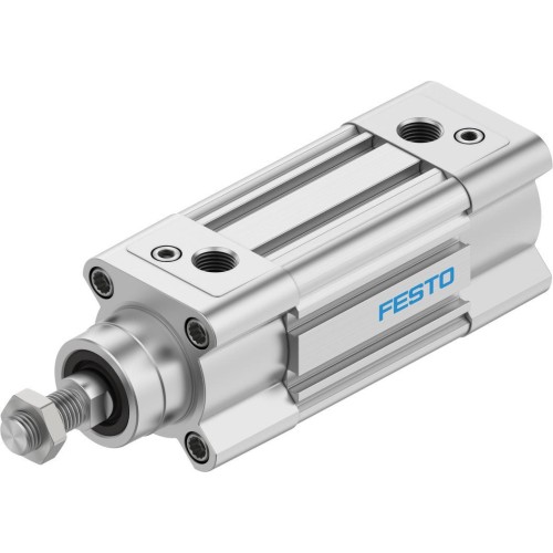 Пневмоцилиндр 40x30 мм Festo DSBC-40-30-D3-PPVA-N3 двуст. действия, ISO 15552