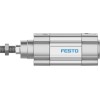 Пневмоцилиндр 50x25 мм Festo DSBC-50-25-D3-PPSA-N3 двуст. действия, ISO 15552