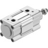 Пневмоцилиндр 63x20 мм Festo DSBC-63-20-D3-PPVA-N3 двуст. действия, ISO 15552