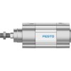 Пневмоцилиндр 63x25 мм Festo DSBC-63-25-D3-PPVA-N3 двуст. действия, ISO 15552