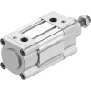 Пневмоцилиндр 63x30 мм Festo DSBC-63-30-D3-PPVA-N3 двуст. действия, ISO 15552