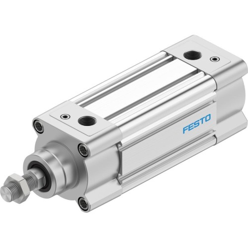Пневмоцилиндр 63x80 мм Festo DSBC-63-80-D3-PPVA-N3 двуст. действия, ISO 15552