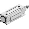 Пневмоцилиндр 63x80 мм Festo DSBC-63-80-D3-PPSA-N3 двуст. действия, ISO 15552