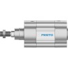 Пневмоцилиндр 80x25 мм Festo DSBC-80-25-D3-PPSA-N3 двуст. действия, ISO 15552