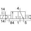 Распределитель электромагнитный 3/2 Н.З. Festo CPVSC1-M1H-K-P-Q4C