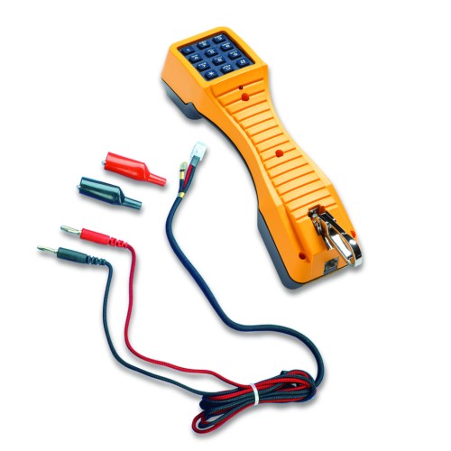 Тестер Fluke Networks TS19 Test Sets с переходом со штекера на зажим типа «крокодил»