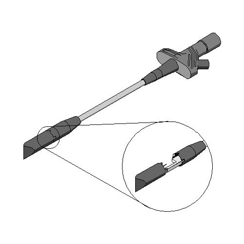 Прокалывающий зажим Fluke AC89