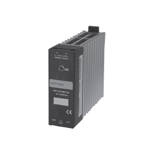 Реле с радиатором Gefran F061599-GTS-40/24-A-0 (230V/40A)