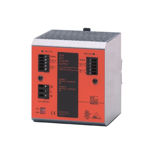 Источник питания АS-интерфейса IFM PowerSupply 230VAC 2x4A AC1212