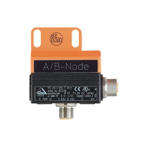 Двойной датчик AS-Interface для пневматических приводов клапанов IFM DUAL SENSOR T5 2SI 1DO T M12 AC2316