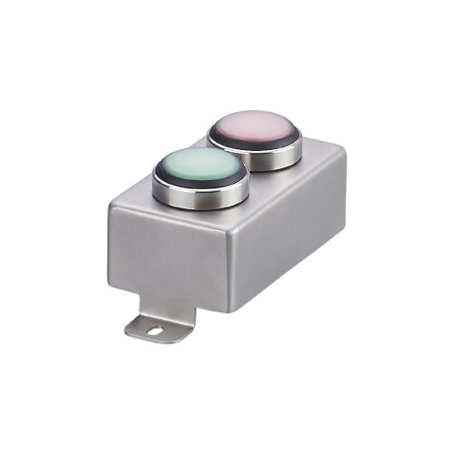 Модуль подсвечиваемых кнопок АS-интерфейса IFM AS-i Module 2BI 2LO RD/GR IP69K AC2381