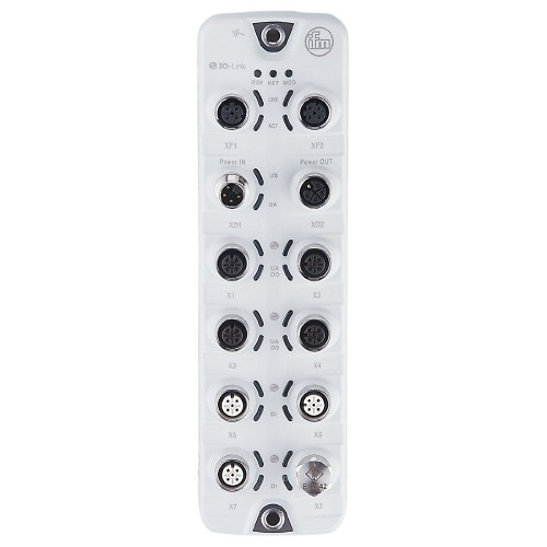 Ведущее устройство IO-Link с интерфейсом EtherNet/IP IFM IO-Link Master PFL EIP 8P IP69K AL1423