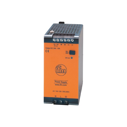 Импульсный источник питания 24 В постоянного тока IFM PSU-1AC/24VDC-10A DN4013