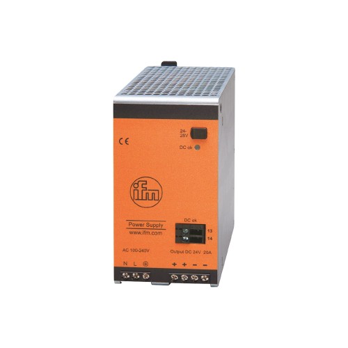 Импульсный источник питания 24 В постоянного тока IFM PSU-1AC/24VDC-20A DN4014