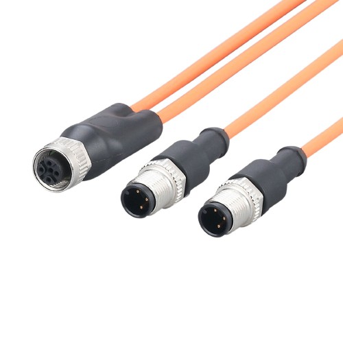 Соединительный кабель Y-образный IFM Y SPLITTER CABLE/M12 SOCKET/2xM12 PLUG E12723