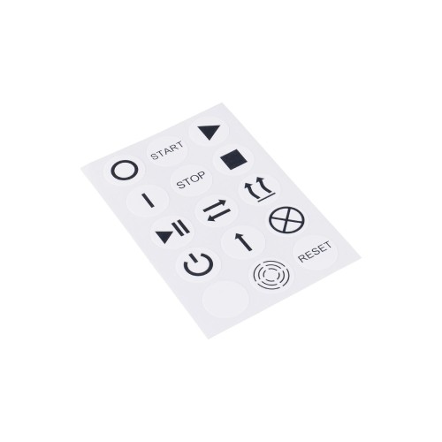 Наклейка с символом KTE и KTV IFM ICON SHEET KT E12832