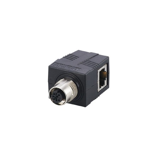 Адаптер Ethernet-подключения IFM INDUSTR.ETHERN.ADAPT.M12/RJ45 E21140