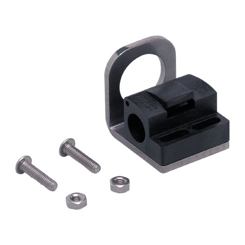 Угловой кронштейн с монтажным зажимом IFM MOUNTING BRACKET+CLAMP M12 E21144