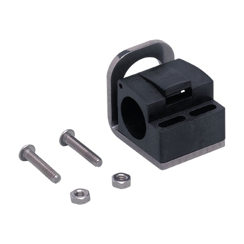 Угловой кронштейн с монтажным зажимом IFM MOUNTING BRACKET+CLAMP M18 E21145