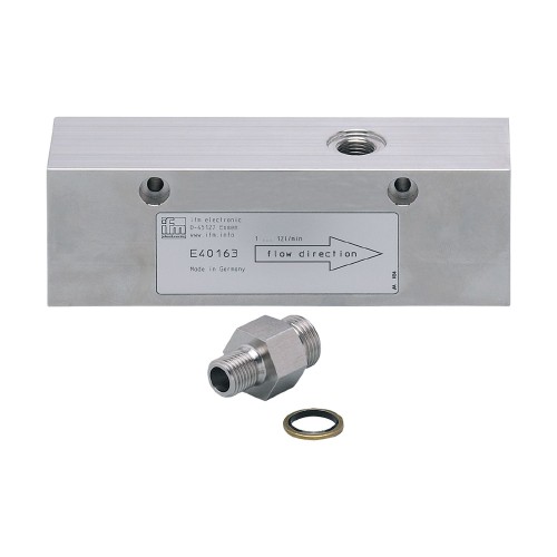 Технологический адаптер для небольших объемных расходов IFM ADAPTBLOCK D22 G3/4 E40163