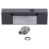 Технологический адаптер для небольших объемных расходов IFM ADAPTBLOCK D16 G1/2 PVC E40182