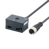 Разъем для плоского кабеля AS-Interface с прорезанием изоляции IFM FC Splitter AS-i 0.6 m M12 UL E70583