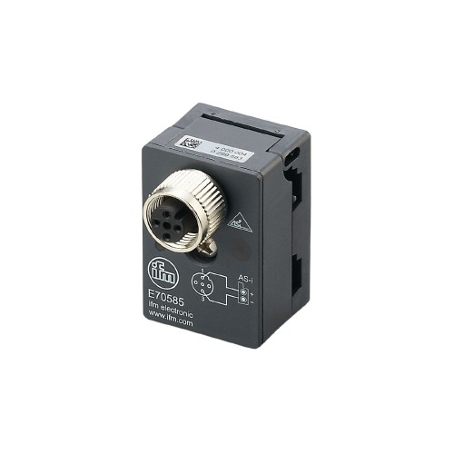 Разъем для плоского кабеля AS-Interface с прорезанием изоляции IFM FC Splitter AS-i M12 FC top UL E70585