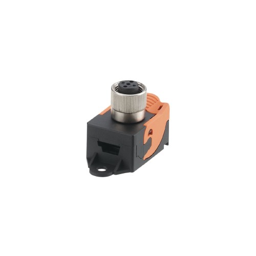 Разъем для плоского кабеля AS-Interface с прорезанием изоляции IFM FC Quick Connect M12 E75005