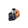 Разъем для плоского кабеля AS-Interface с прорезанием изоляции IFM FC Quick Connect M12 stainless E75471