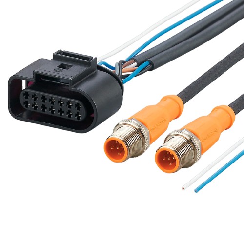 Соединительный кабель Y-образный IFM Cable/Plug&Play/M12/0.6m EC3148