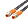 Соединительный кабель Y-образный IFM Multicable 2 x Y-Jumper M12 5M EVC506