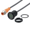 Емкостный сенсорный датчик с подсветкой IFM KTMBF-KRGBPKG/US/0,3M KT5151