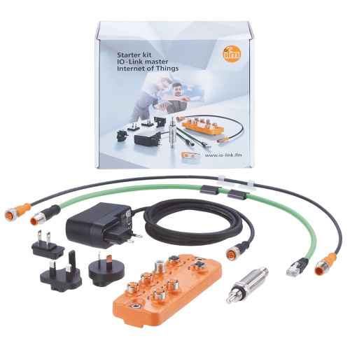 Стартовый комплект IO-Link Master — MQTT JSON IFM Starter kit IO-Link Master IoT ZZ1350