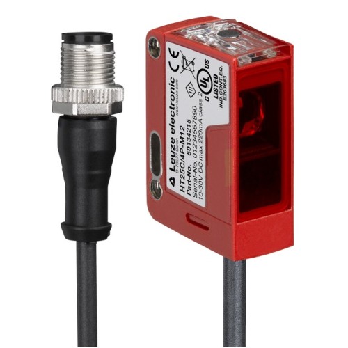 Датчик с поляризованным отражением от рефлектора Leuze PRK25C.T3/2N-200-M12